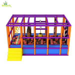 Gran Parque de Trampolines, Parque de Trampolines de Parkour con Ninja Warrior - Product Image 1