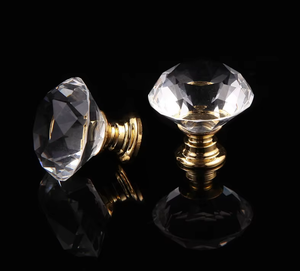 Đồ Nội Thất <span class=keywords><strong>K9</strong></span> Pha Lê Xử Lý Và Núm Kim Cương Hình Dạng 30Mm Thiết Kế Hiện Đại Cho Tủ Quần Áo Ngăn Kéo Nhà Bếp Tủ Quần Áo Dễ Dàng Cài Đặt - Product Image 5