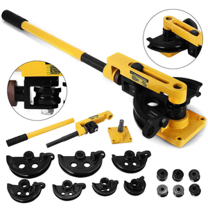 HHW-25S Manual Tube Bender Professional Industrial Pipe <b>Bending</b> <b>Machine</b> for Stainless Steel Carbon Steel Pipes 3/8"-1" - Product Image 2