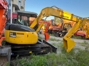 Excavatrice Komatsu PC78US-6, excavatrice zéro-queue de 7 tonnes, Komatsu PC78 d'occasion, excavatrice midi de fabrication japonaise - Product Image 6