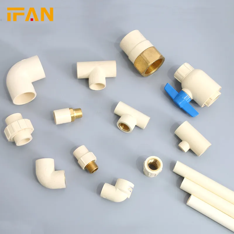 IFAN Factory Wholesale All Types CPVC Fitting Plumbings Tuberia Tubo Elbow CPVC Pipe Fittings