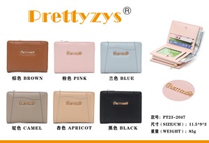 PRETTYZYS Color sólido Metal <span class=keywords><strong>Marca</strong></span> Logo Cartera pequeña Venta directa <span class=keywords><strong>de</strong></span> fábrica Bolso <span class=keywords><strong>de</strong></span> mano con patrón <span class=keywords><strong>de</strong></span> hilo simple - Product Image 3