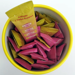 Suplemento Herbal en Polvo con Sabor <span class=keywords><strong>a</strong></span> Fresa y Matcha, Prebiótico, <span class=keywords><strong>Magnesio</strong></span>, 5-HTP, Mejora la Inmunidad, Digestión, Concentración y Memoria en Adultos - Product Image 4