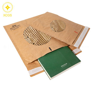 100% tái chế phong bì tổ ong giấy bưu phẩm sinh thái thân thiện tự dính kraft giấy bưu phẩm tổ ong - Product Image 5