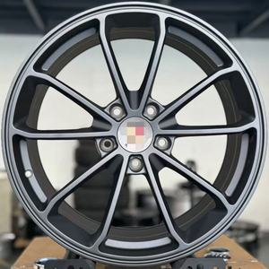 Rines Personalizados Forjados de 18-22 Pulgadas para <span class=keywords><strong>Tesla</strong></span> Y3 S, 114.3 ET 30mm, Aleación de Aluminio, Nuevo Diseño Multirradio - Product Image 2