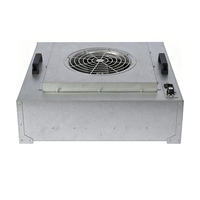 Unit Filter Kipas FFU Ruang Bersih dengan Casing Baja Galvalume, Aliran Udara Dapat Diatur (900m/h), HEPA H13/H14, Aliran Laminar Stasioner