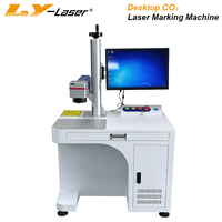 Machine de marquage laser CO2 RF LYLASER, graveur laser au dioxyde de carbone pour le marquage du bois, de l'acrylique, du cuir, du papier et des emballages