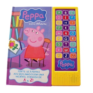 หนังสือเสียง<span class=keywords><strong>ภาษา</strong></span>อังกฤษแบบอินเทอร์แอคทีฟสำหรับเด็ก Peppa Pig ปรับแต่งได้อย่างเต็มที่ - กดเพื่อเล่น ของเล่นเสริมพัฒนาการสำหรับ<span class=keywords><strong>เด็ก</strong></span>เล็ก - Product Image 1