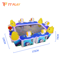 Machine de jeu de pêche d'arcade à monnayeur en métal pour enfants, 6 joueurs / WiFi, pour aire de jeux intérieure et parc d'attractions