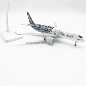 Aceptamos logotipo personalizado 20cm Diecast <span class=keywords><strong>Airbus</strong></span> original <span class=keywords><strong>A350</strong></span> Metal juguetes coleccionables - Product Image 3