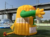 1.3FT publicité commerciale personnalisée promotion d'événement tente extérieure support gonflable stand de boisson au citron support de limonade de concession