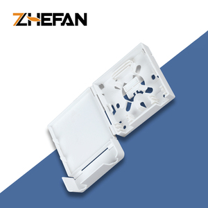 ZHEFAN FTTH Boîtier <span class=keywords><strong>de</strong></span> raccordement optique mural 2 fibres <span class=keywords><strong>SFR</strong></span> 1FO 2FO PTO, boîte <span class=keywords><strong>de</strong></span> connexion optique à 2 ports type rosette - Product Image 2