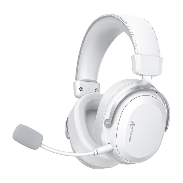 Attack Shark L30 PRO Wireless Gaming Headset with 2.4Ghz/BT/Wired Long Battery Life with Detachable Microphone 7.1 Surround Sou