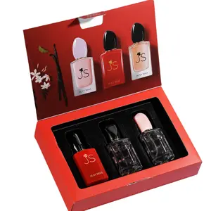 Uzun ömürlü orijinal marka 30ML koleksiyonu kadının parfüm JS seyahat setleri ve Mini kokuları Set toptan parfümler orijinal