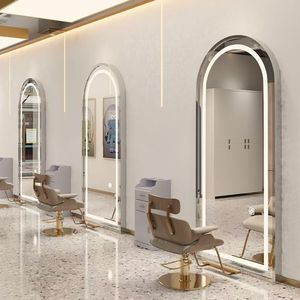 <span class=keywords><strong>Espejo</strong></span> de pie o de pared grande <span class=keywords><strong>con</strong></span> pantalla táctil inteligente, luz LED y ajuste de brillo, ideal para vestidor. - Product Image 3