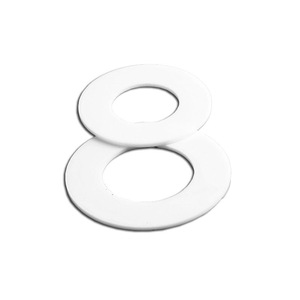 คอนาน ปีทีเอฟอี ปะเก็นแบบแบน DN25 32 40 50 65 80 แหวนซีลสารเคมีชนิด D - Product Image 2