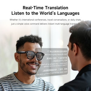 Nuevas Gafas Inteligentes M89 con Bluetooth para <span class=keywords><strong>Llamadas</strong></span>, Venta Directa de Fábrica, Cámara, Fotografía, Traducción por IA, Reproducción de Música - Product Image 6