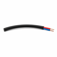 Câble flexible RVV en cuivre pur, 2 conducteurs, 1 mm², 1,5 mm², fil isolé gainé pour système de contrôle d'éclairage, longueur personnalisée, OEM ODM