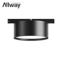 Luces LED de Riel Modernas de Aluminio de 5mm, Personalizables OEM ODM, Atenuables y Ajustables, Temperatura de Color 2700-6500K, para Interiores, Hoteles y Bares