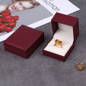 Boyang Red Luxury Jewellery <b>Gift</b> Packaging Storage <b>Box</b> Wholesale Bracelet Package <b>Box</b> with Logo Custom - Product Image 4