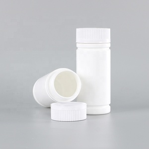 Customized Capsule White <b>Bottle</b> Pharmaceutical Packaging HDPE Plastic <b>Pill</b> Jar For Health Products With CRC Screw Cap - Product Image 6