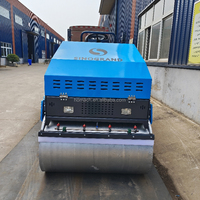Compacteur industriel Machine Rouleau compresseur vibrant manuel Construction Terre vibrante Petit rouleau compresseur bon marché à vendre
