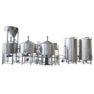 3500L 35HL תעשייתי מבשלת מערכת תפור לפי מידה מסחרי בירה ייצור קו מסופק עם סוהר שירותים