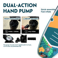Pic Board Stand-Up Paddleboard Durable Gonflable Sup Paddle Padel Board Drop Stitch Matériel pour le surf