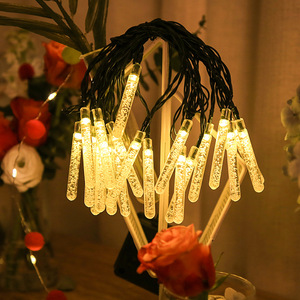 Nuovo Cross-border LED Bubble Stick stringa all'aperto luci solari di natale Festival decorazione giardino disposizione piccola <span class=keywords><strong>Lante</strong></span> - Product Image 4