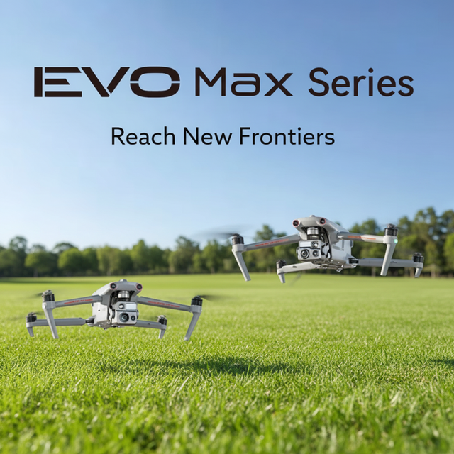 Autel EVO Max 4T V2 15KM Long Range Transmission Thermal Drones IP43 Rugged Industrial Public Safety Inspection Drones