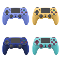 Manette de Jeu YLW Chaude Bluetooth PS4 avec Fonction Vibration, Manette sans Fil pour PlayStation 4 PS4