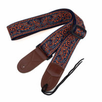 Ethnic Style PU Guitar Strap Customized Musical Instrument Accessory with Camera Shoulder Strap Factory Wholesale