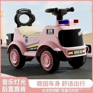 Drum Super Car Kids Ride On Toy Car With Lights And Music 1-3 Years Old Child Push Car For Indoor Outdoor Play - Product Image 3