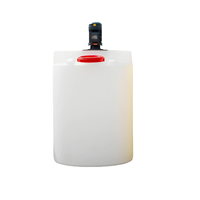 Réservoir de dosage chimique 100L à agitation et moteur en cuivre pur, directement de l'usine, pour le traitement des eaux usées industrielles et le mélange de liquides
