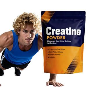 Complément de créatine en poudre de marque privée <span class=keywords><strong>pour</strong></span> la croissance musculaire adulte, la récupération, le métabolisme des graisses, la perte de poids, sans OGM, absorption rapide - Product Image 1