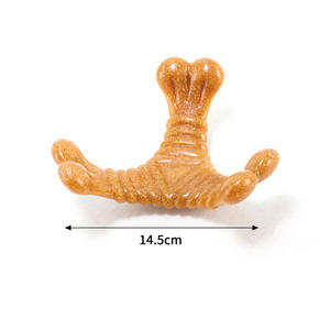 Langdurige Milieuvriendelijke Hond Kauwstok Gewei Stijl Hout Plastic Materiaal Tanden Poetsen Hond Spelen - Product Image 4