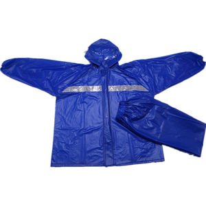 Chubasquero de <span class=keywords><strong>PVC</strong></span> suave para adultos, impermeable, transparente, dividido, con pantalones, 100% - Product Image 5