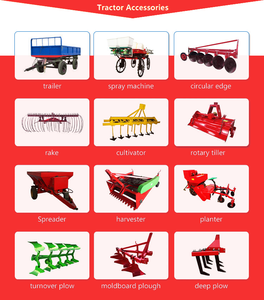 Высокомощный сельскохозяйственный трактор 4x4 90 л.с. колесный трактор с колесом по низкой цене 4WD дизельный двигатель - Product Image 6
