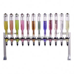 12pcs 750ml Bulk Perfume Bar Dispenser Display Stable Bar Stand Glass Perfume bar Dispenser for <b>Wedding</b> Decorations - Product Image 4