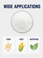 Additif alimentaire en poudre de vitamine B1 (thiamine) pour l'alimentation animale, volailles, porcs, ruminants, prémélange nutritionnel, fabrication chinoise.