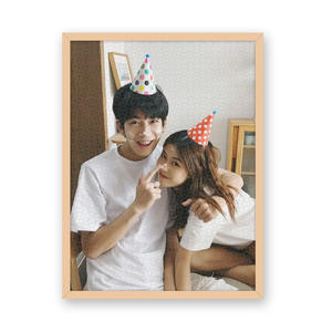 DIY520 1000 pièces papier <span class=keywords><strong>Puzzle</strong></span> fait à la main en bois <span class=keywords><strong>Portrait</strong></span> Photo cadeau personnalisé nouvel an apprentissage pour petite amie - Product Image 2