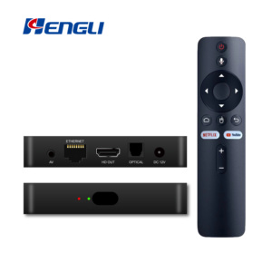 Hengli Último Modelo Ram LPDDR4 4GB Actualización de Firmware Amlogic S905y4 4k Televisión Digital Android Tv Box ATV OTT - Product Image 2