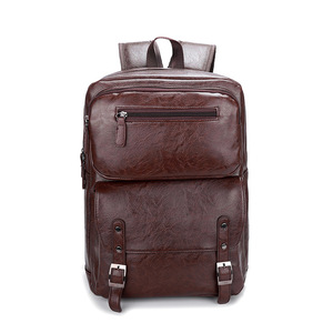 Mochila de PU para Hombre, Bolso Casual para Portátil, Moderno y Elegante, de Gran Capacidad, para Viajes, de Poliéster, Impermeable, con Características Antirrobo - Product Image 5