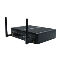 Mini PC industrial sin ventilador Mini PC Core i5 4200U I3 5005u 2955U Dual LAN VGA HD integrado IoT Windows7/10Linux decodificador HTPC