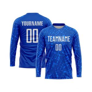 Camiseta de Fútbol de Manga Larga Premium, Uniforme Deportivo Transpirable para Entrenamiento y Partido, para Hombres y Jóvenes - Product Image 1