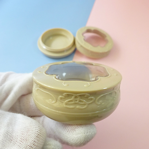 Nuevo Diseño Decorativo con Patrón de Flores, Envase Compacto para Polvo AS/ABS con Ventana Transparente, Contenedor de Maquillaje Cosmético - Product Image 4