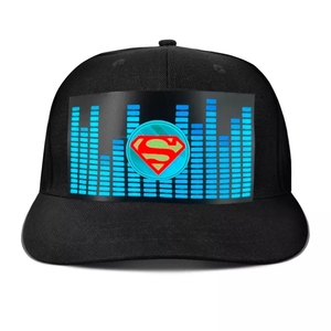 Nhấp nháy phát sáng Rave Đảng cap cá nhân hip-hop Câu lạc bộ bar bên sáng <span class=keywords><strong>hat</strong></span> EL hình sự bằng giọng nói-kích hoạt Mũ bóng chày - Product Image 4