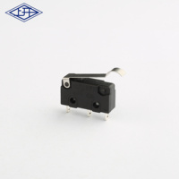 Petit interrupteur de fin de course avec rouleau simulé couleur noire spdt 3 broches micro interrupteur pour appareil ménager