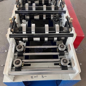 เครื่องขึ้นรูปกรอบประตูรูปตัวยูแบบหลายขนาด ควบคุมด้วยระบบ CNC อัตโนมัติ PLC พร้อมมอเตอร์แบริ่งสแตนเลสสำหรับอลูมิเนียมอัลลอย - Product Image 5