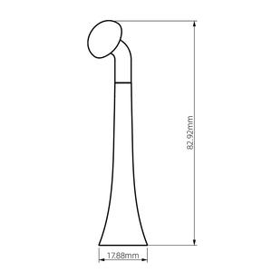 เครื่องนวดหน้าไฮคาบิวตี้ หัวนวดรอบดวงตา สีขาว สั่นสะเทือน กระชับผิว ชาร์จ USB ปลั๊กแบบ US ใช้ในบ้าน - Product Image 4